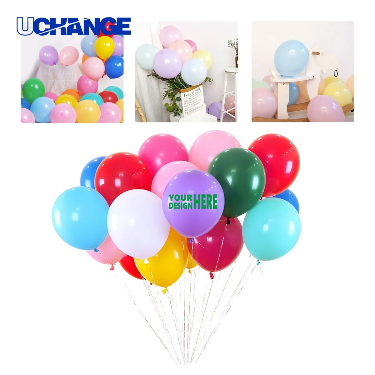Pastel Latex Balloons Decoration Set for Events 1