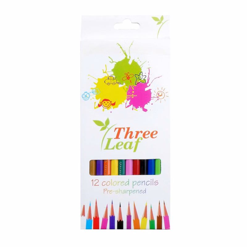 Colored Pencils - 12 Piece Pre-sharpened
