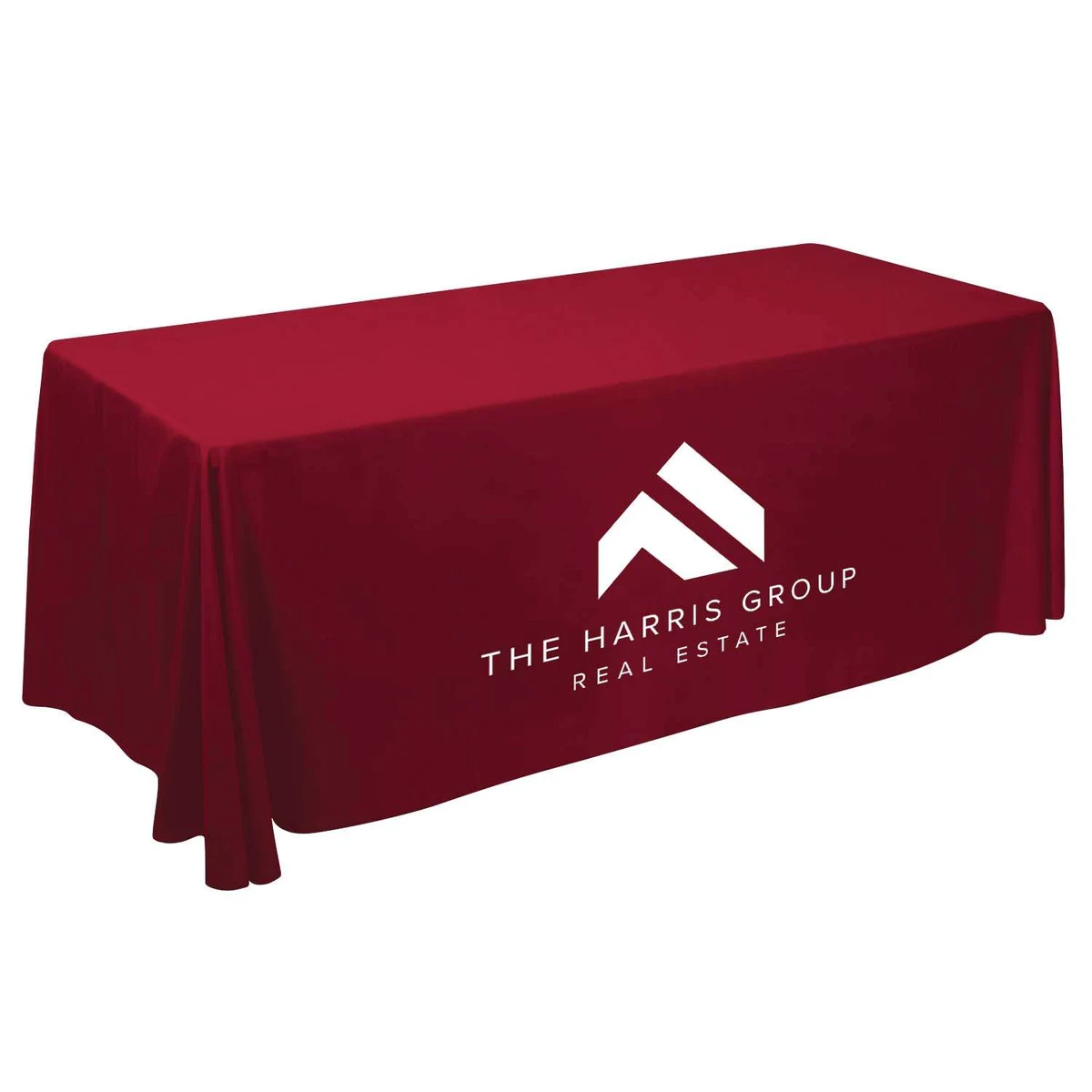 6' Value Lite Table Throw (White Imprint, 1 Location) 1