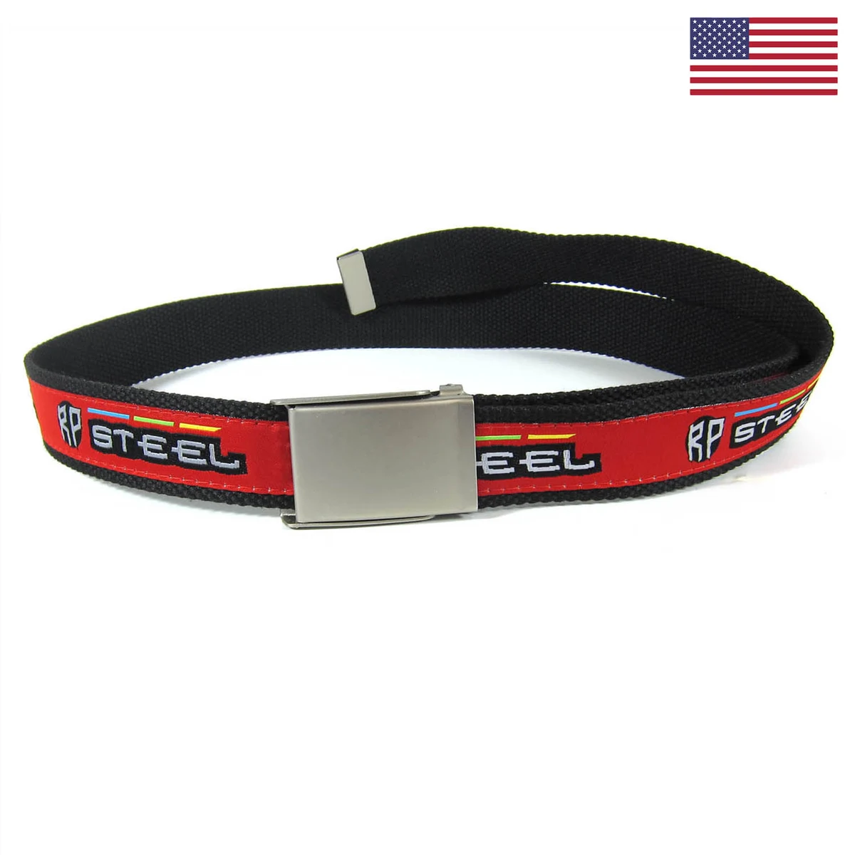 1-1/4" Woven Youth Military Belt - "Elite" Weave 1