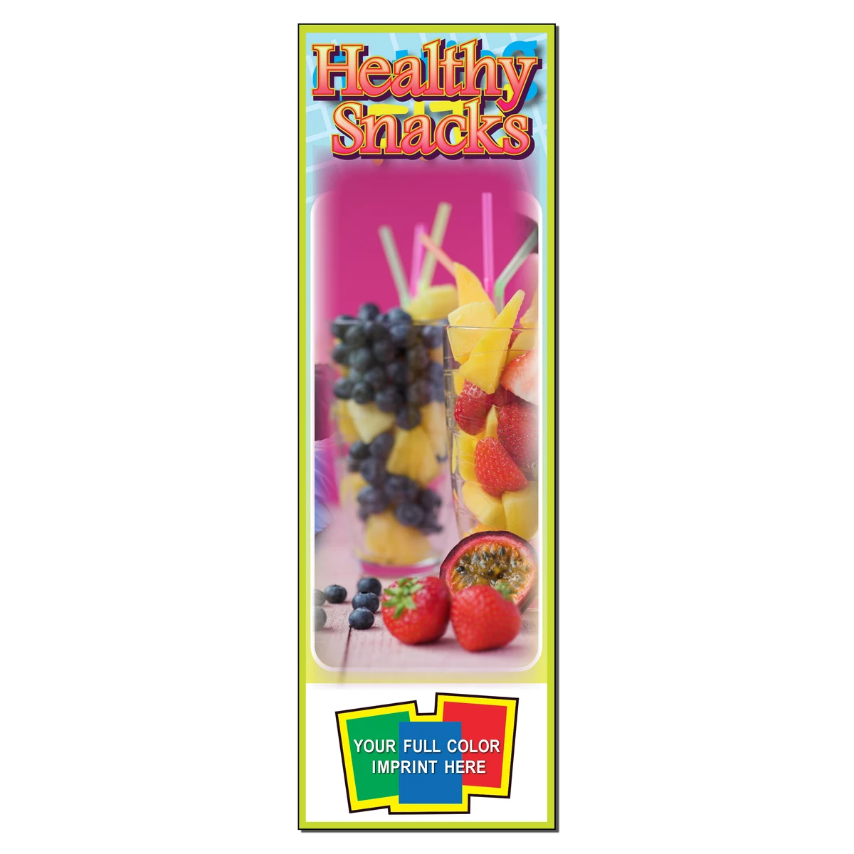 BOOKMARK - Healthy Snacks Bookmark 1