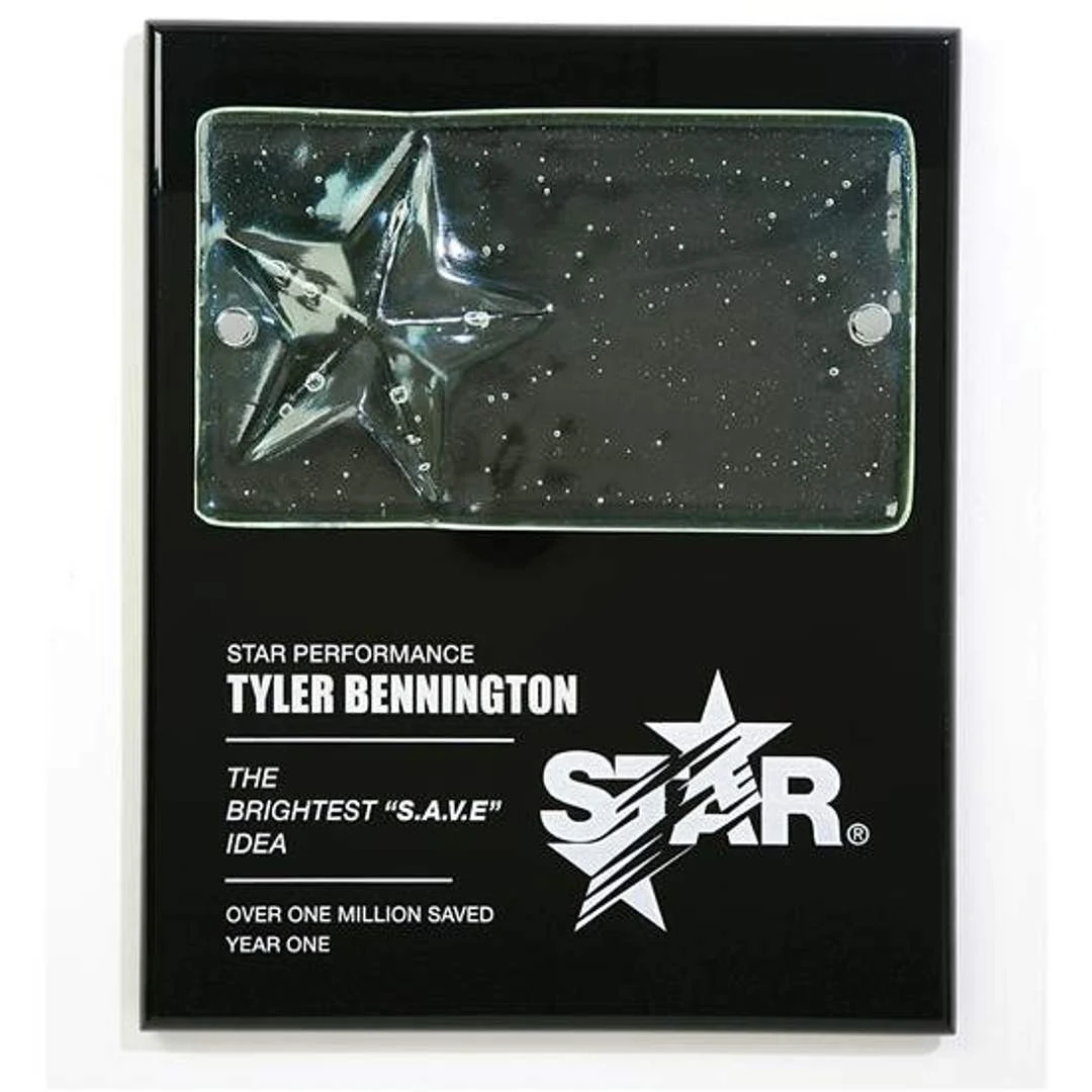Cast Star Plaque 1