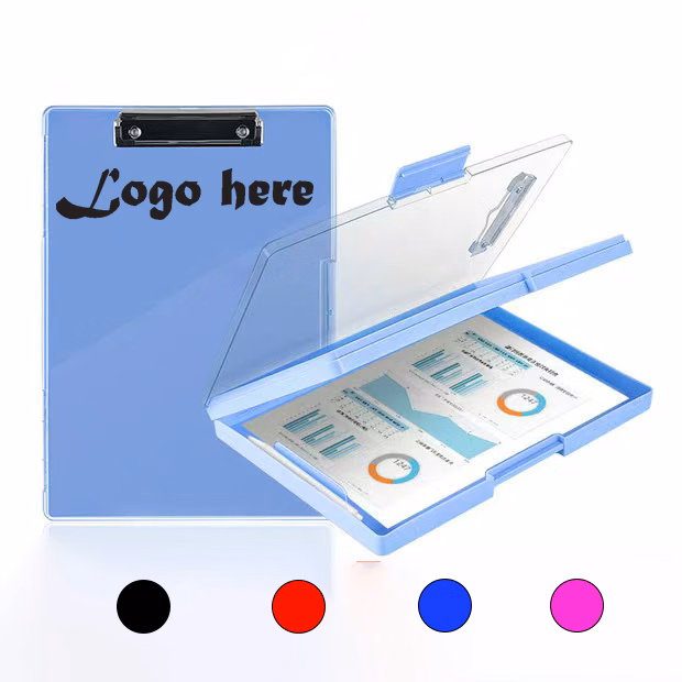 Transparent Organizer Clipboard with Writable Surface