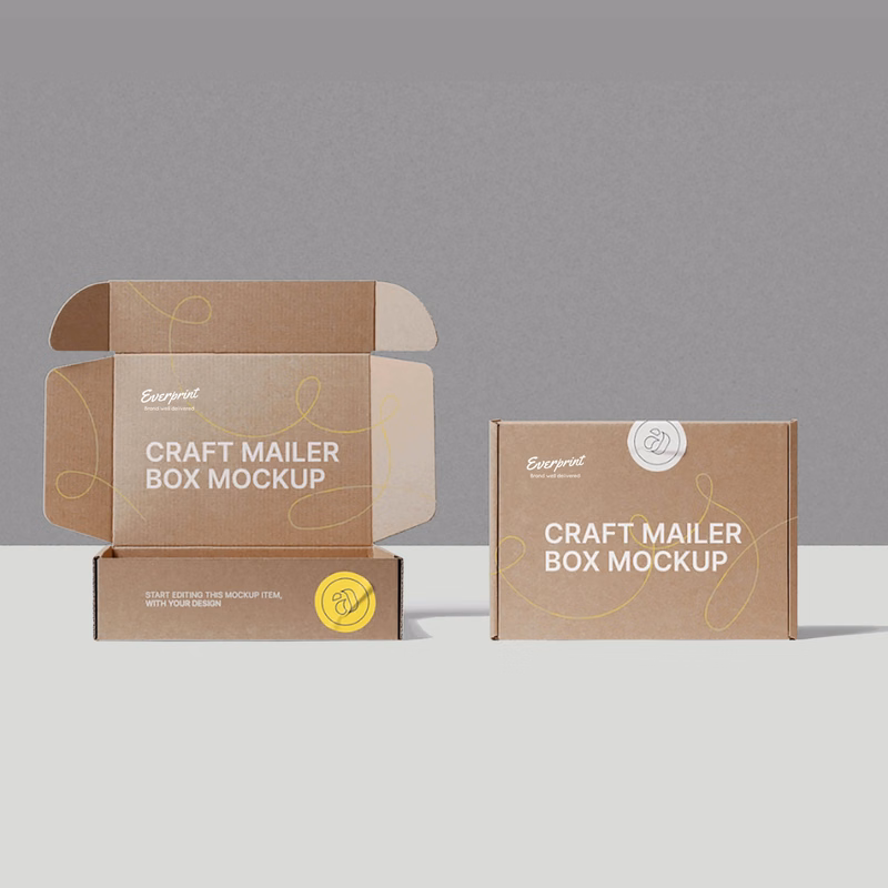 E-flute Cardboard Tuck Box Campaign Mailer