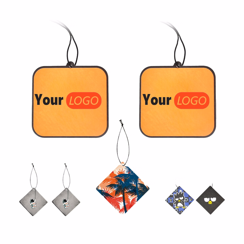 Personalized Vehicle Fragrance Cards