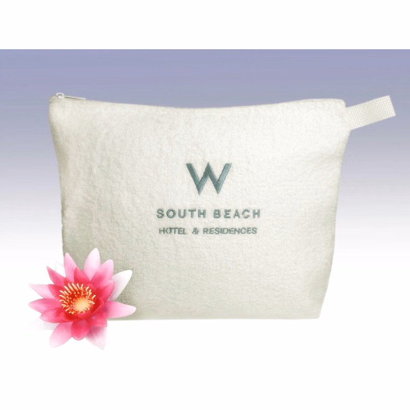 Embroidered Zippered Bag