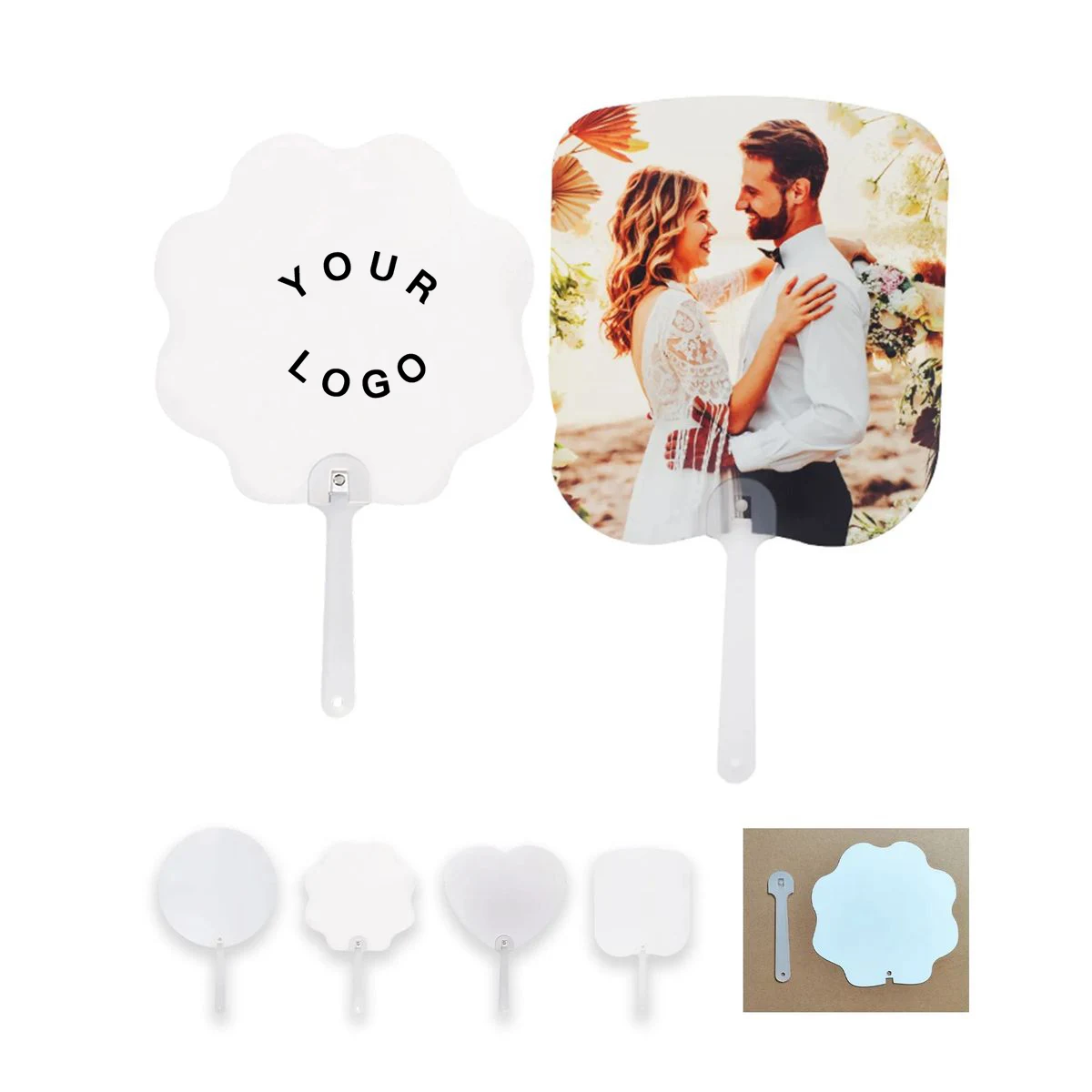 Lightweight Plastic Handheld Fan for Events and Fairs 1