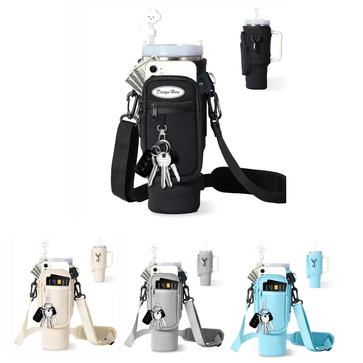 Water Bottle Carrier Bag for 40 oz Tumbler 1