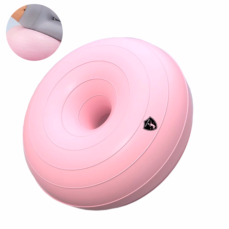 MOQ 50 Anti-Burst Massage Yoga Ball with Textured Finish