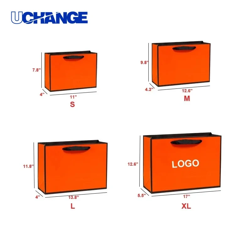 Foldable Paper Shopping Bag Carrier 1