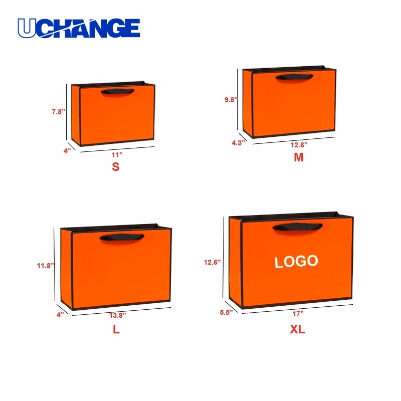 Foldable Paper Shopping Bag Carrier