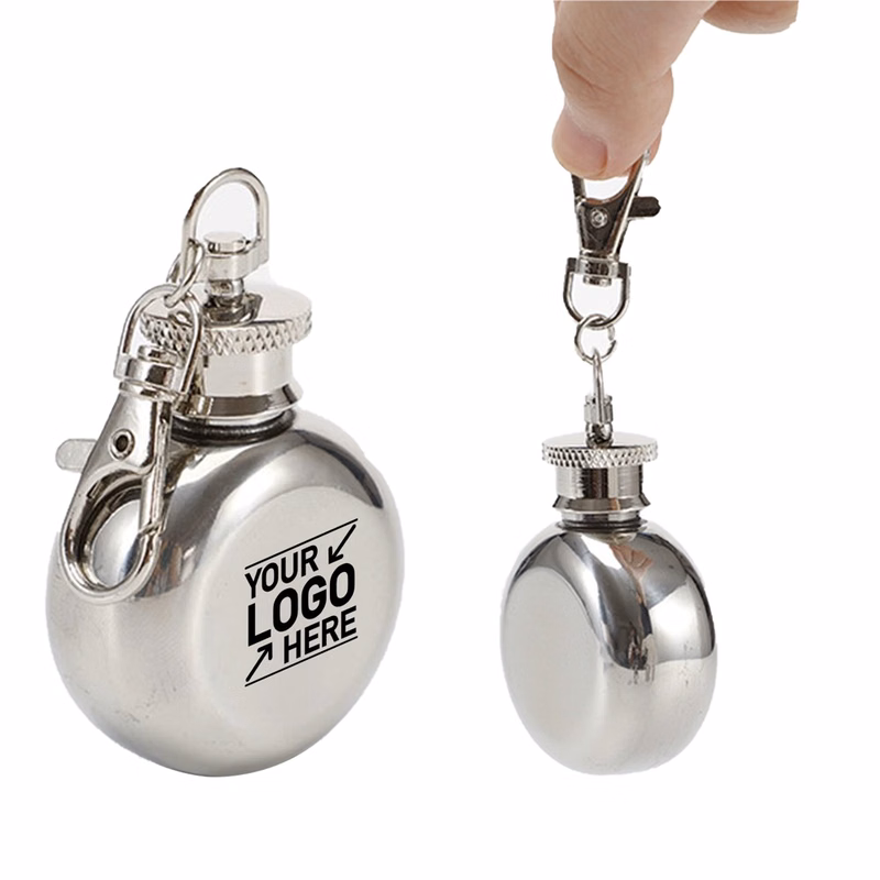 1oz Stainless Steel Mini Flask