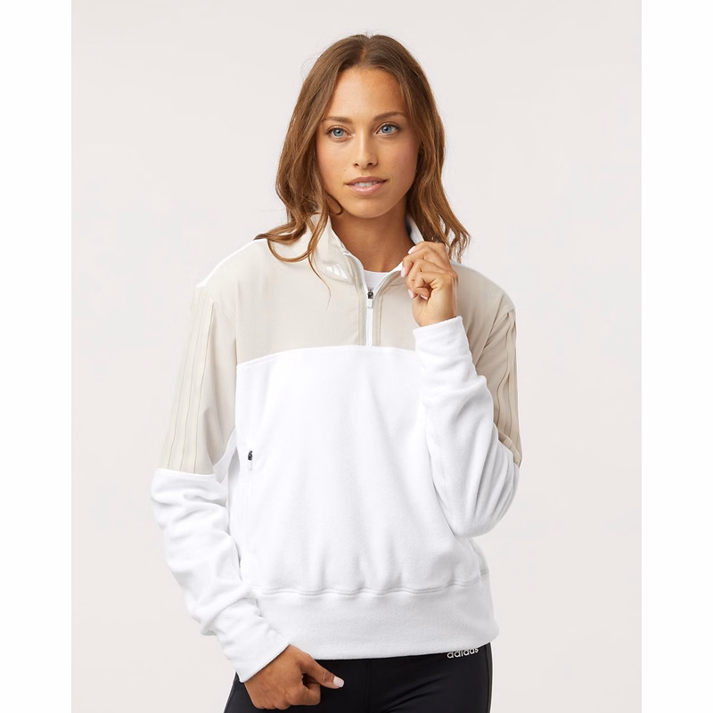 Women's Fleece Quarter-Zip Pullover - A601