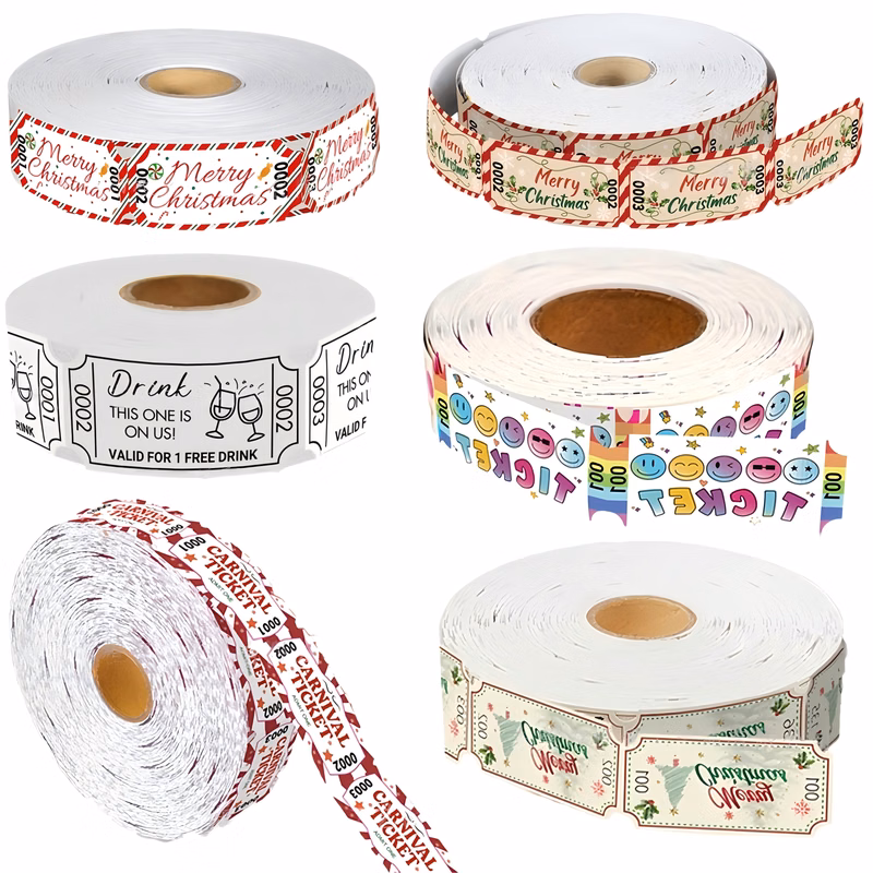 Christmas Event Raffle Ticket 500 Per Roll