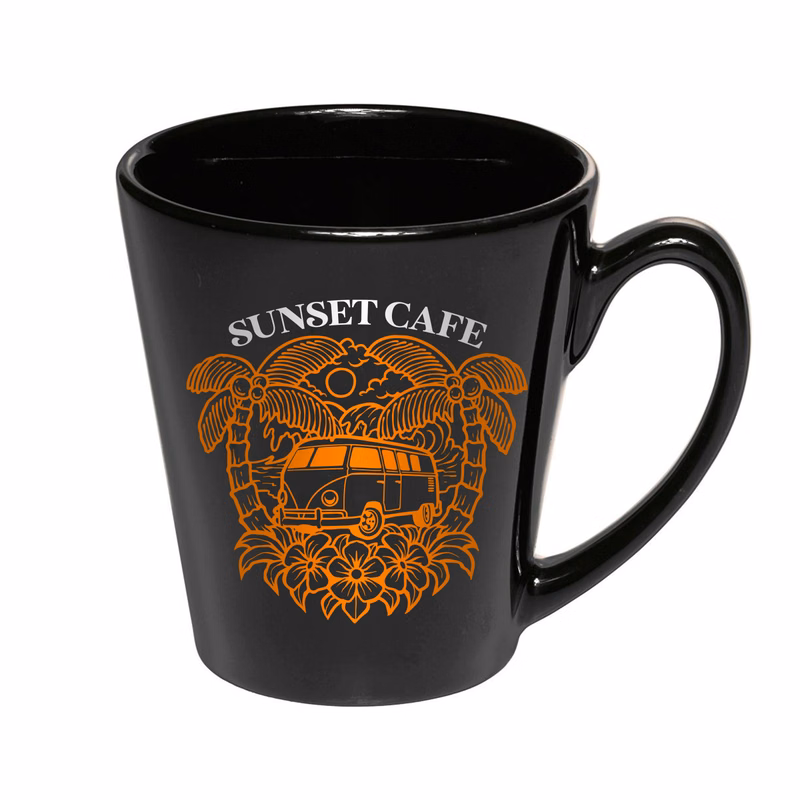 12 oz. Ceramic Lotta Latte Mug (2 Color Imprint)