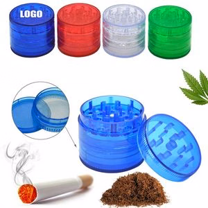 Plastic Herb Grinder With Mesh Filter