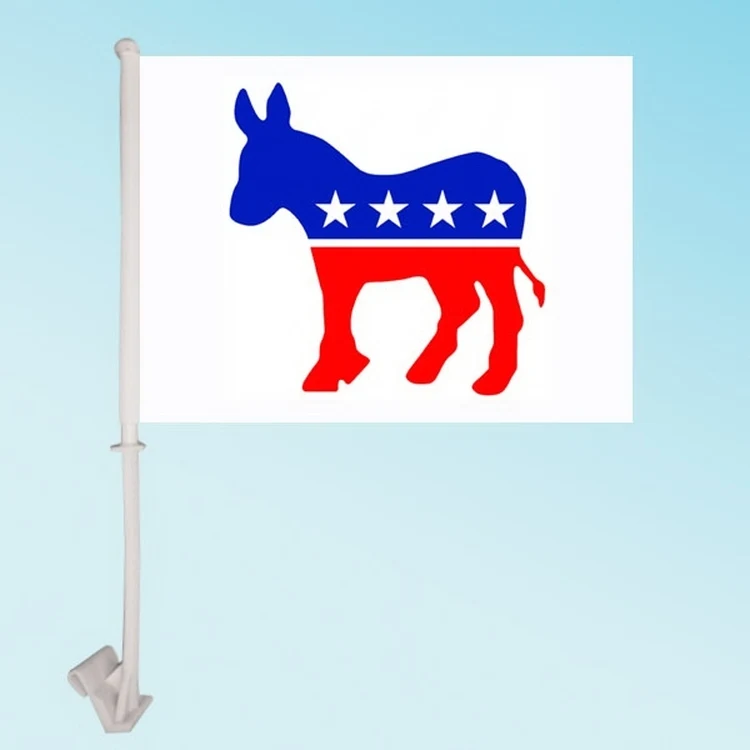 11x15 Custom Printed Window Car Flag - Single Sided 1
