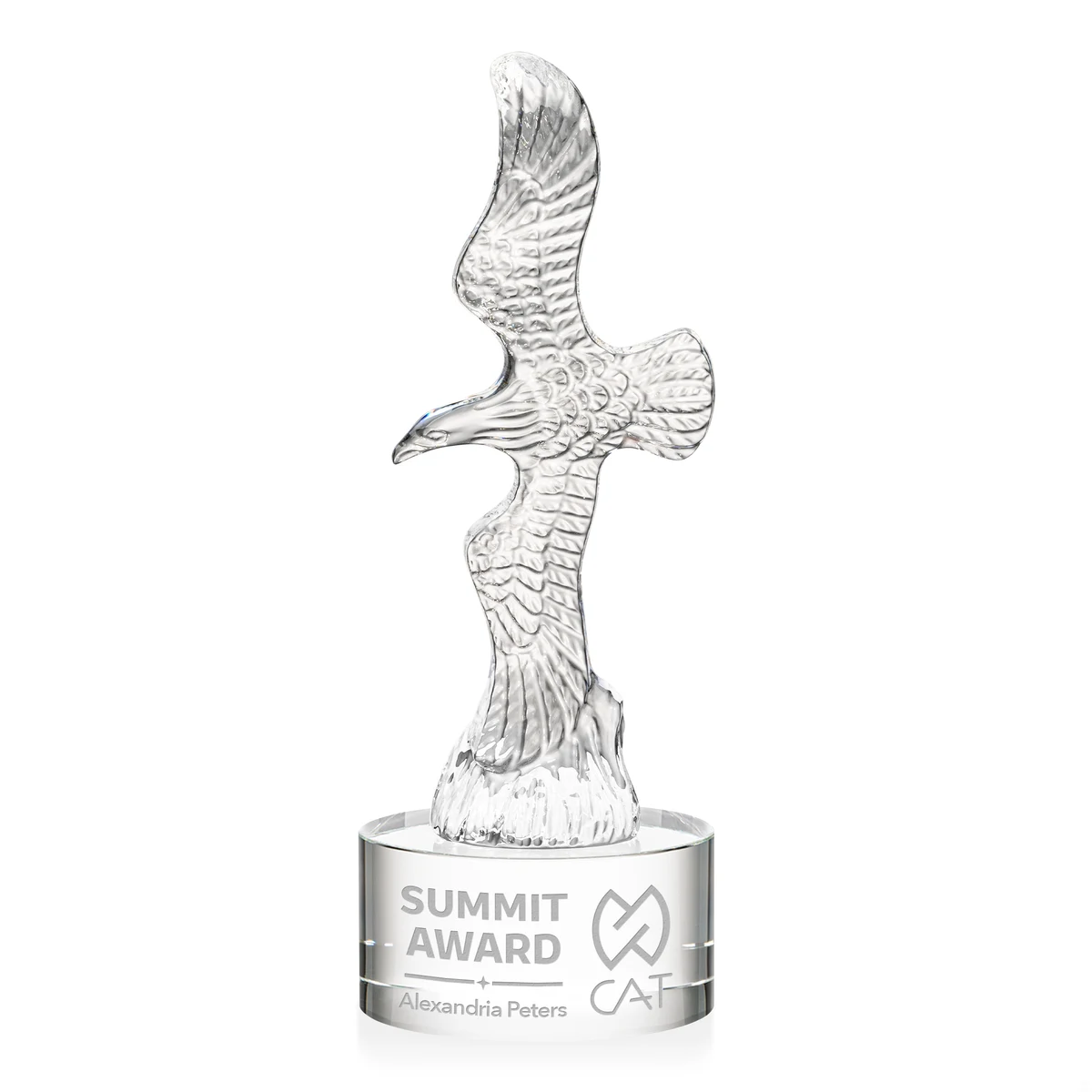 Staffordshire Eagle on Marvel Base - Clear 1