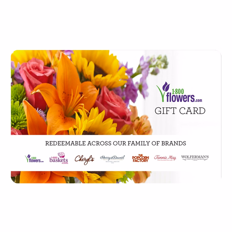 1-800-Flowers Gift Card