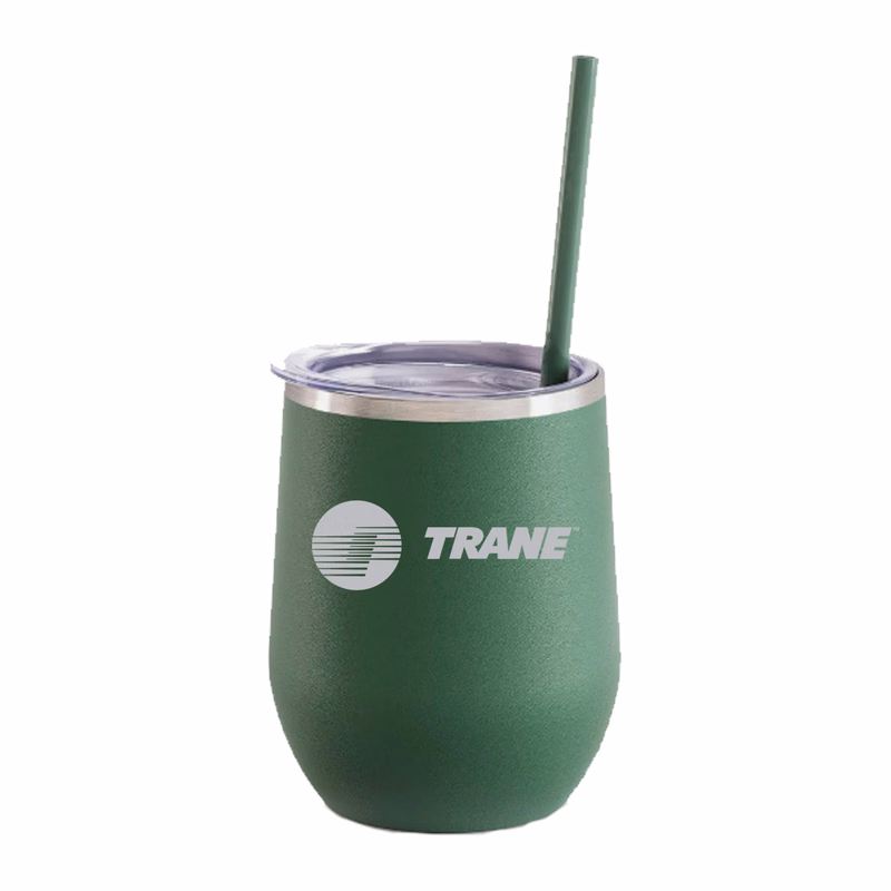 12 Oz. Maars Pine Needle Bev Steel Stainless Steel Wine Tumbler
