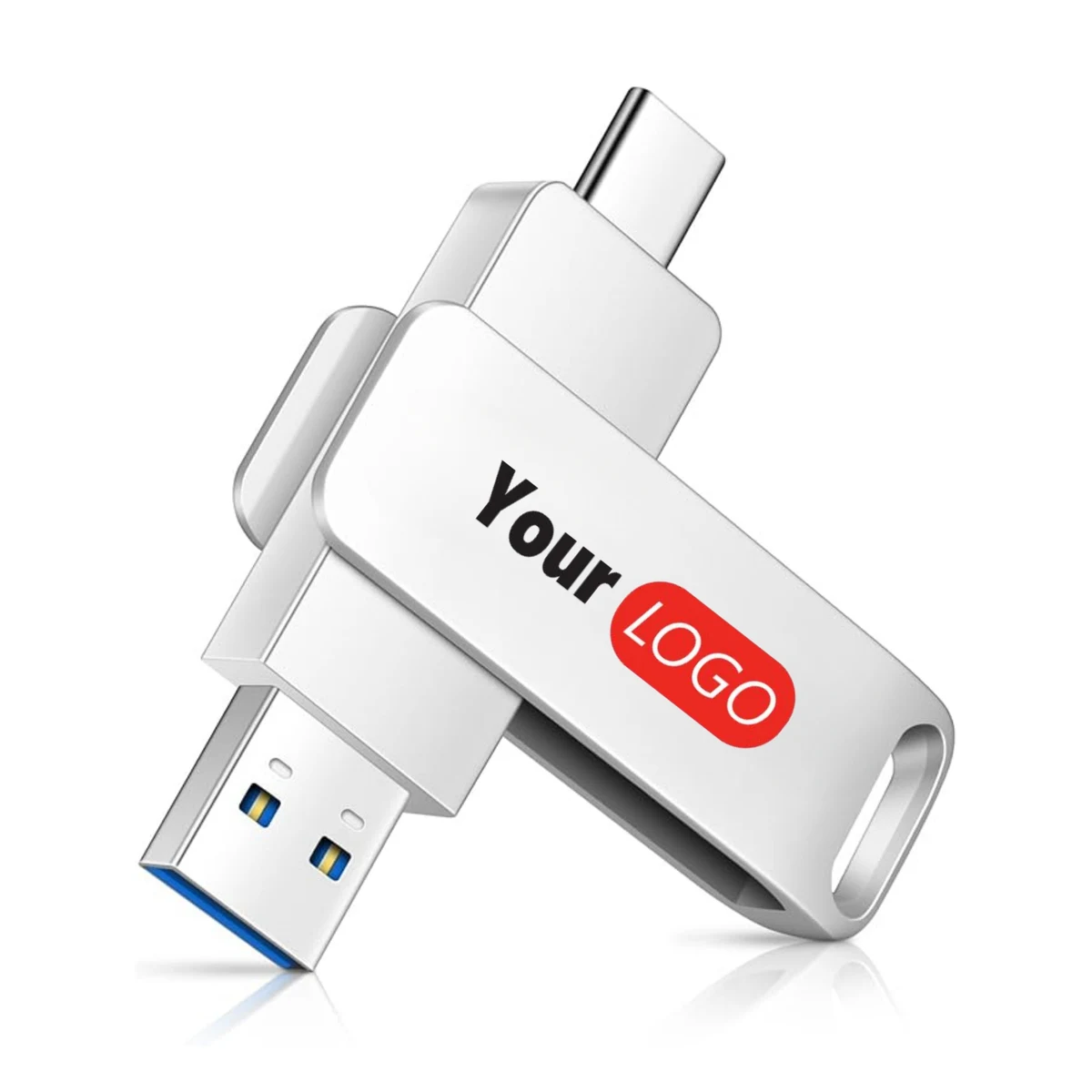 Thumb Drive 2 In 1 USB Drive With Type C 1