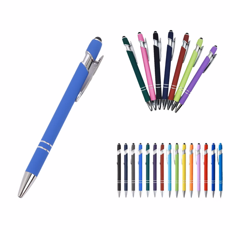 soft tactile Metal Ballpoint Pen