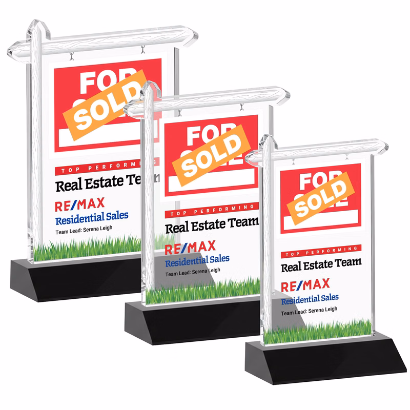 Real Estate VividPrint™ Award - Black