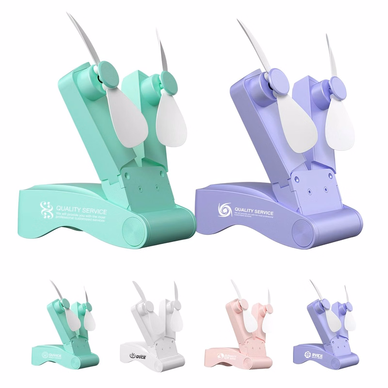 Mini Foldable Dual Head Fan