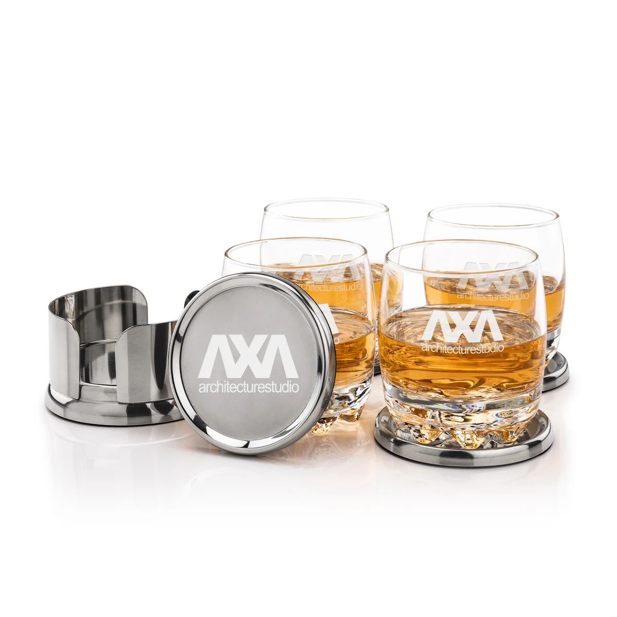 Baldoni Coasters & Haddington On-the-Rocks Set 1