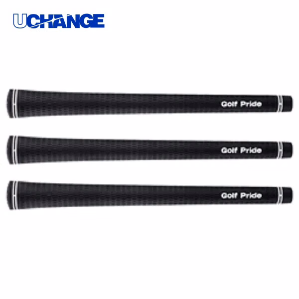 Black Rubber Golf Grip Set for Golf Clubs