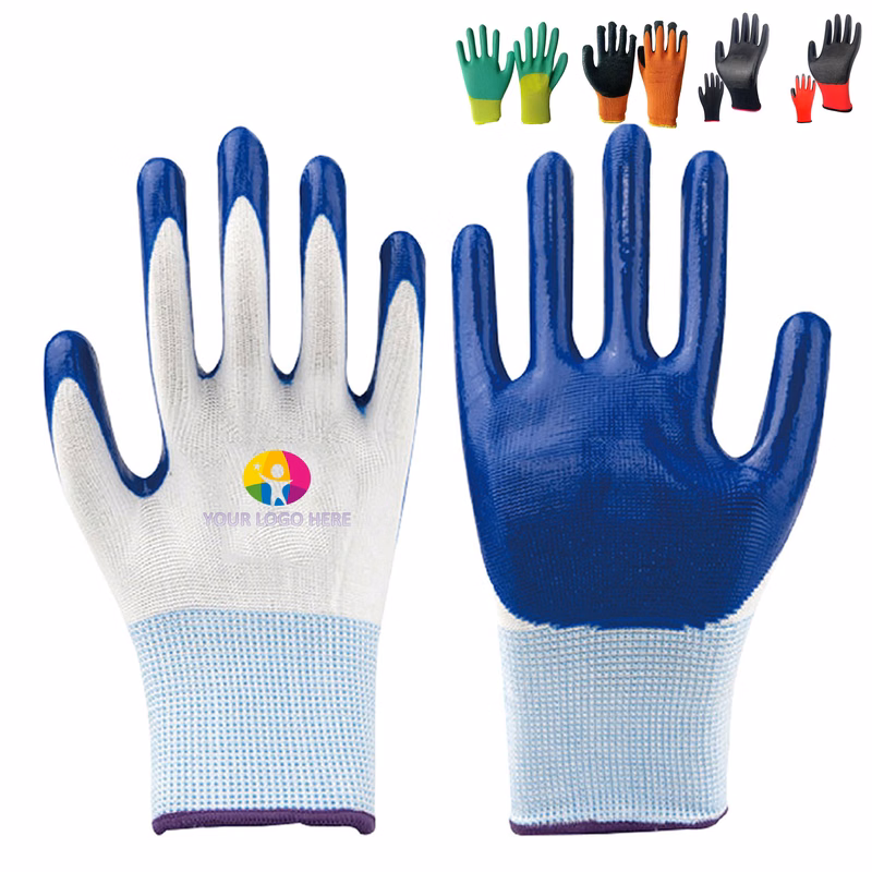 Rubber Coated Working Gloves