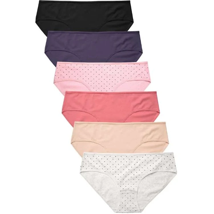 Sofra Ladies Cotton Bikini Plus Panties 2XL-3XL 1