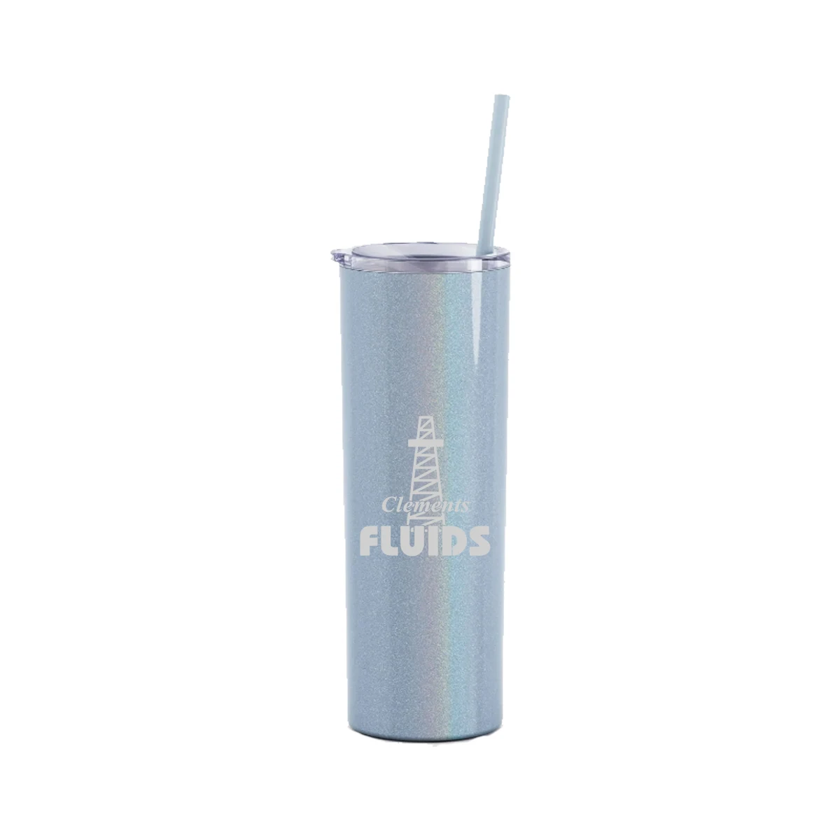 20 Oz. Maars Dusty Blue Skinny Steel Tumbler 1