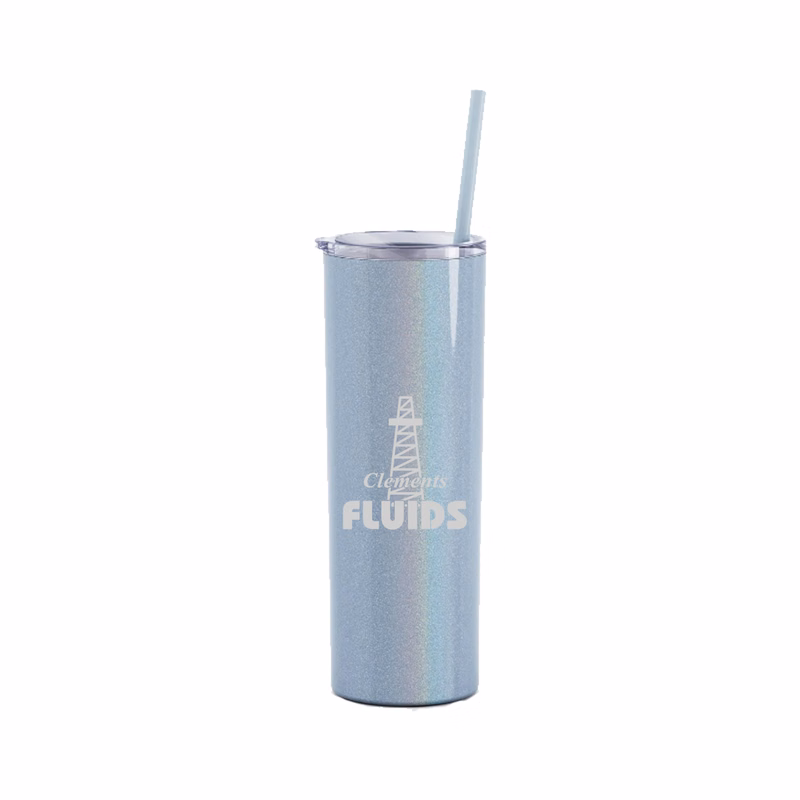 20 Oz. Maars Dusty Blue Skinny Steel Tumbler