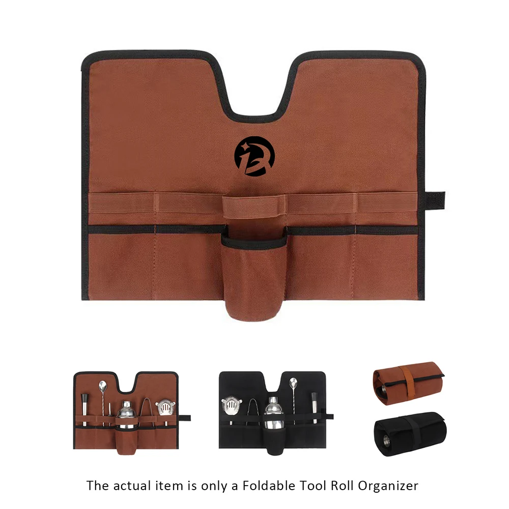 Foldable Tool Roll Organizer with Multi Pocket 1