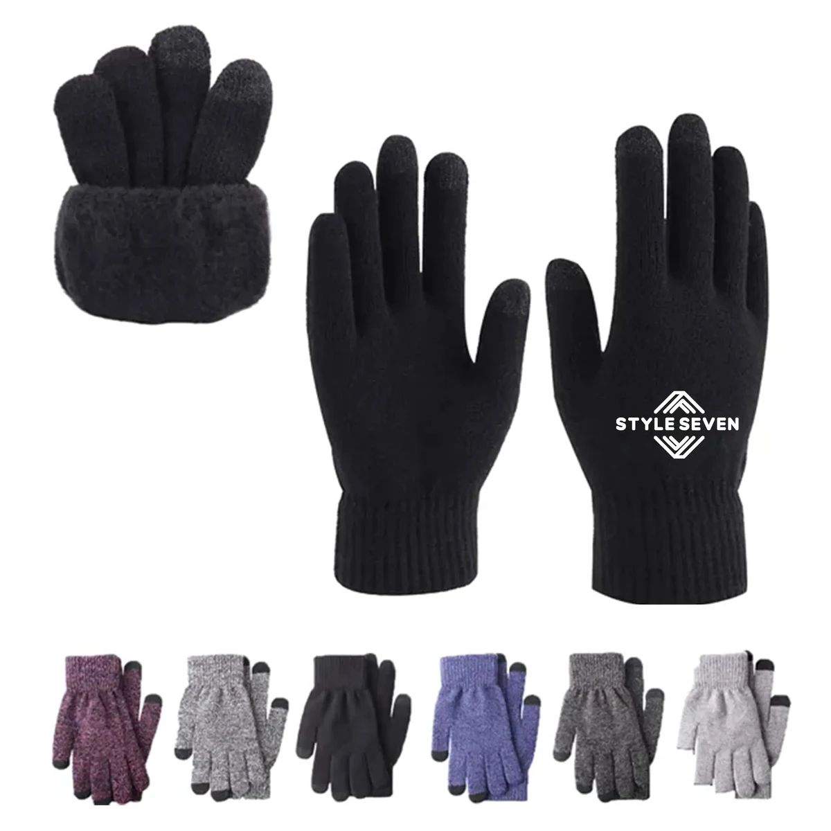 Warm Outdoor Fleece Gloves 1