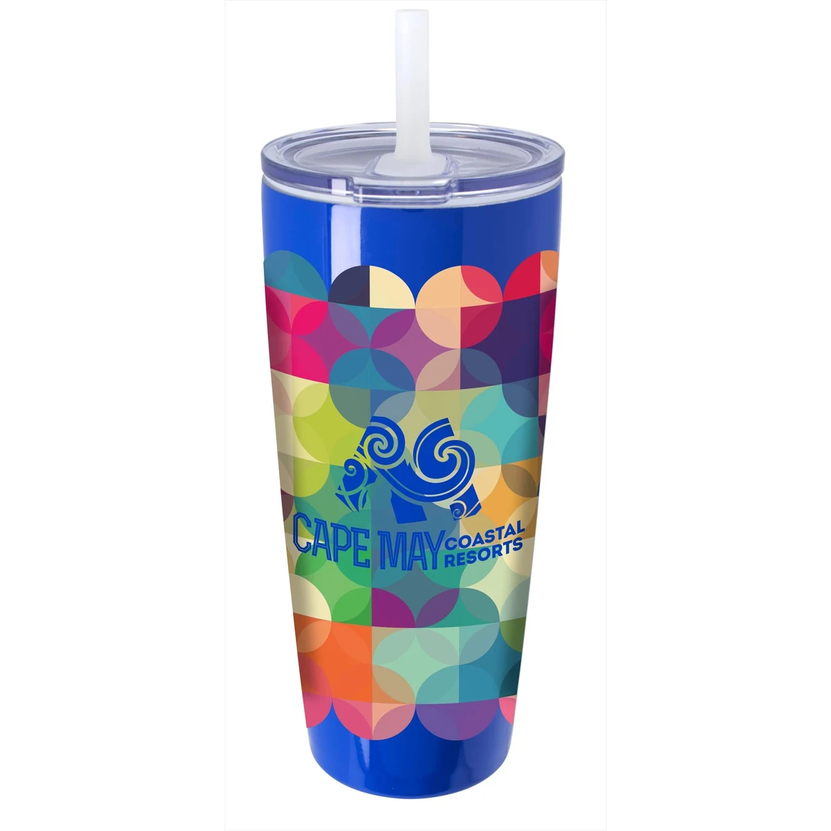 Koozie® Built-in Straw Vacuum Tumbler - 30 oz. 1