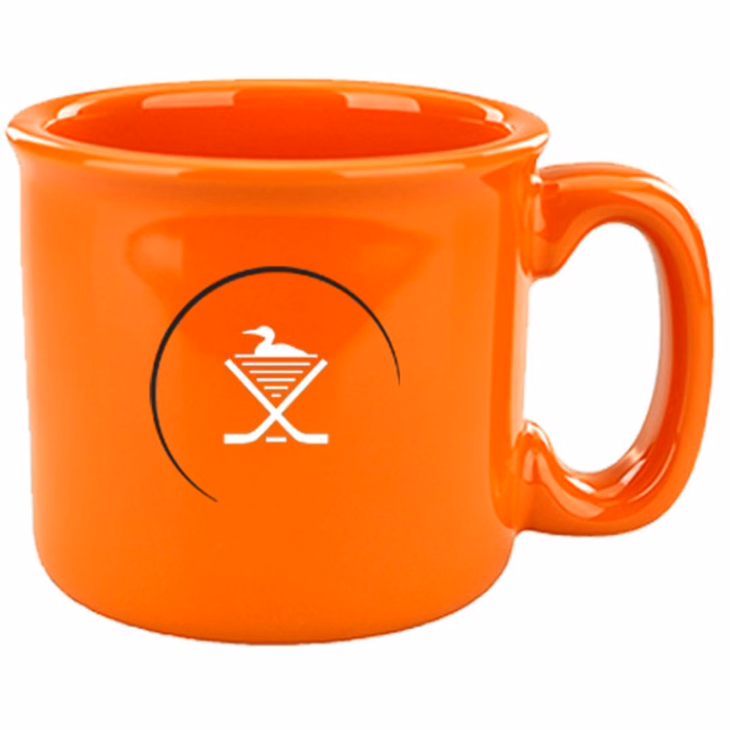 15 oz Yosemite Western Campfiree Mug - Orange