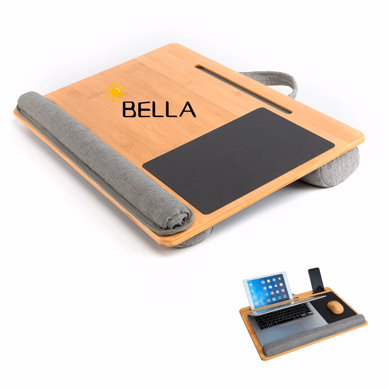 17 Inches Laptop Desk With Built In Mousepad & Wrist Pad