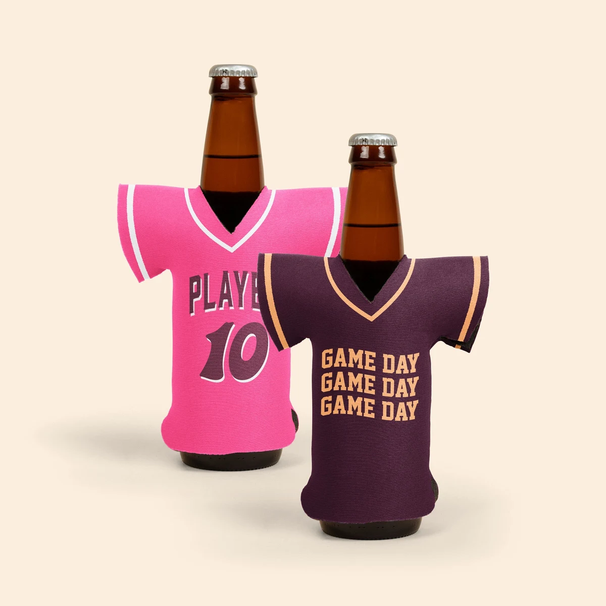 Bottle Jersey, custom koozie with logo imprint 1