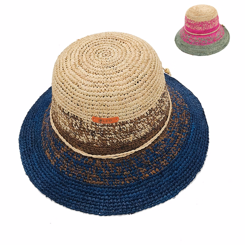 Wide Brim Foldable Straw Hat