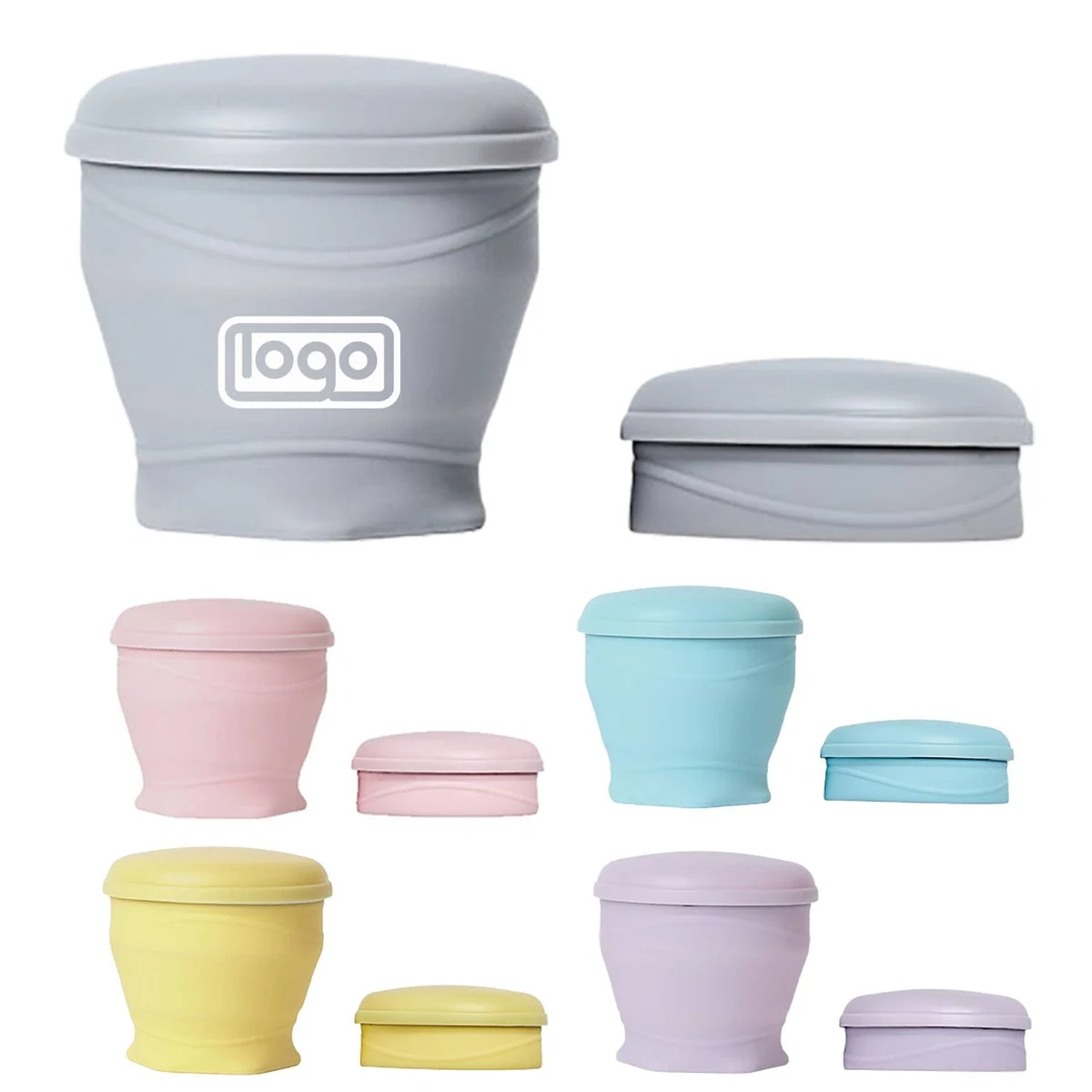 6 Oz Outdoor Portable Foldable Silicone Cup 1