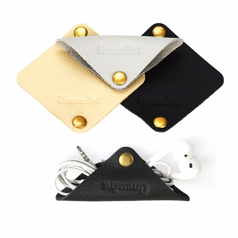 PU Earphone Winder