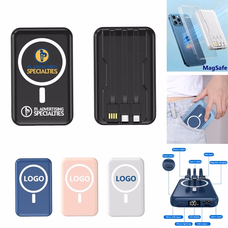 MagSafe 10000mAh Power Bank with Wireless Charging