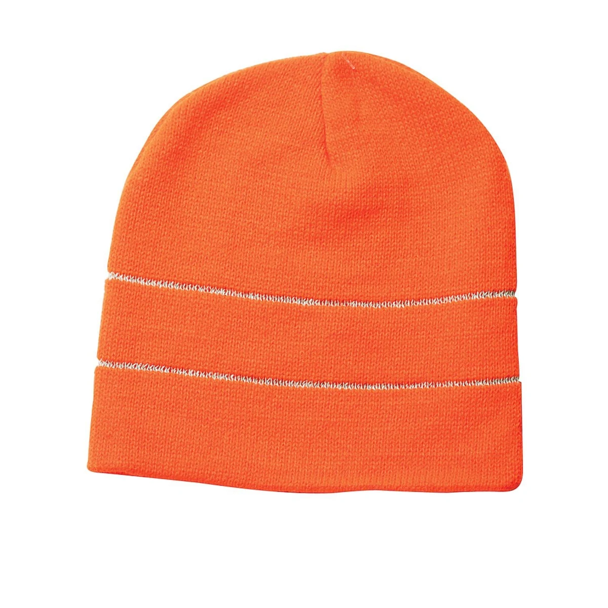 USA-Made Headwear Acrylic Safety Knit Beanie 1