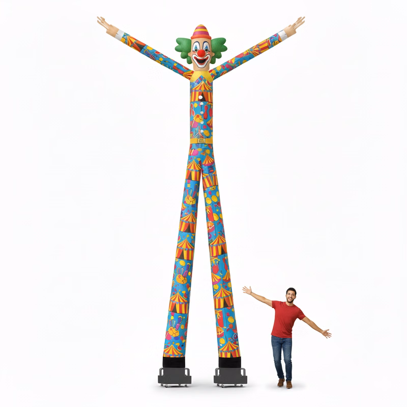 25'H Wacky Man™ Double-Leg Inflatable, Full-Digital Imprint