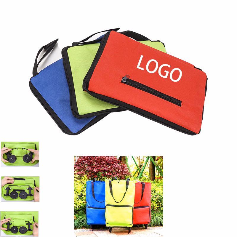 Lightweight Pull-Along Market Tote