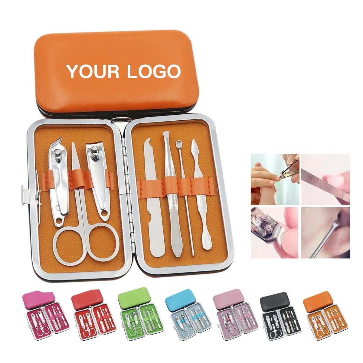 Portable Nail Clipper Set with Grooming Tools 1