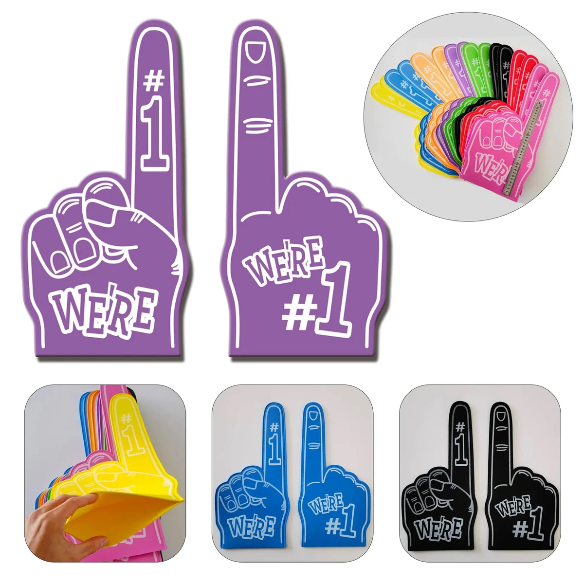 Multicolor Cheering Gloves 1