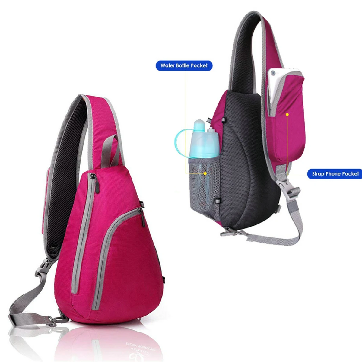 Lightweight Waterproof Sling Backpack 1